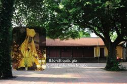 Bảo vật quốc gia tượng Phật mẫu Man Nương