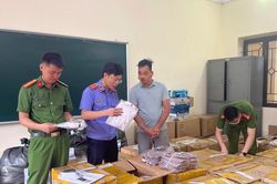Phát hiện gần 16.000 sản phẩm thời trang giả mạo nhãn hiệu Owen