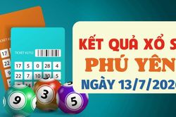 Kết quả xổ số Phú Yên hôm nay 13/7/2026 - XSPY 13/7