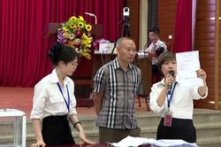 Hát Môn: Đấu giá thành công 25 thửa đất