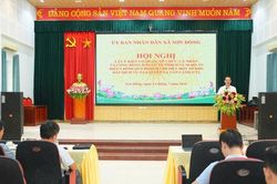 Xã Sơn Đồng lấy ý kiến điều chỉnh quy hoạch 4 khu đất dịch vụ