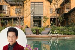 'Ông hoàng nhạc đỏ' Trọng Tấn gây ngỡ ngàng với mảnh vườn ở khu nghỉ dưỡng 4.000 m2