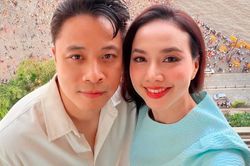 Đinh Ngọc Diệp và ông xã Victor Vũ gây chú ý