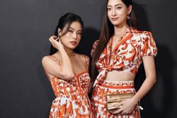 Th&uacute; vị h&igrave;nh ảnh Ho&agrave;ng Th&ugrave;y Linh hội ngộ Lương Th&ugrave;y Linh