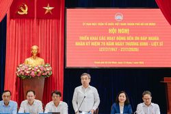 TPHCM tổ chức nhiều hoạt động thiết thực kỷ niệm 79 năm Ng&agrave;y Thương binh - Liệt sĩ