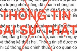 Thông tin xe công vụ lao xuống suối ở Lào Cai là sai sự thật
