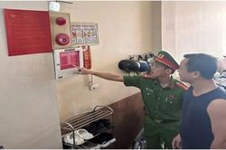 Kiểm tra công tác an toàn cháy, nổ tại các nhà trọ, nhà ở kết hợp sản xuất kinh doanh