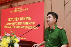 Tuyên dương những chiến binh Việt Nam hoàn thành nhiệm vụ tại Venezuela
