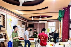 Hưng Yên: Xử lý cơ sở in bản đồ hành chính không phép