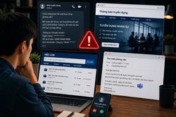 Người trẻ tìm việc qua mạng và những chiếc bẫy tuyển dụng