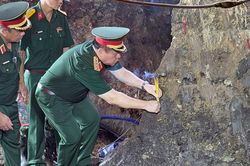 TP.HCM mở rộng tìm kiếm hai đầu rãnh mộ liệt sĩ tại Công viên Lê Thị Riêng