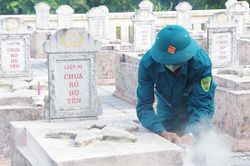 TP. Huế đã thực hiện lấy mẫu ADN ở 25/42 nghĩa trang