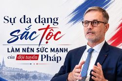 Sự đa dạng sắc tộc làm nên sức mạnh của đội tuyển Pháp