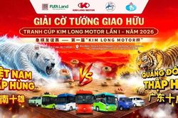Kim Long motor tổ chức Giải Cờ tướng giao hữu quốc tế Việt Nam-Trung Quốc lần thứ nhất