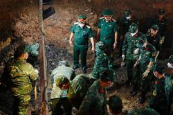 Quy tập được 74 hài cốt liệt sĩ sau một tuần triển khai tìm kiếm tại Công viên Lê Thị Riêng