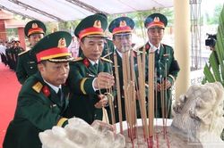 Đà Nẵng tổ chức Lễ truy điệu và an táng 5 hài cốt liệt sĩ được tìm kiếm, quy tập tại khu vực Hang Đá Sập