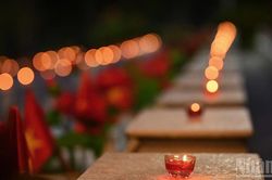 [Ảnh] Chuỗi hoạt động tri ân của tuổi trẻ gắn với Chiến dịch 500 ngày đêm tìm kiếm hài cốt liệt sĩ