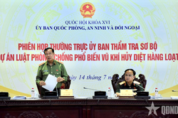 Góp ý Dự án Luật Phòng, chống phổ biến vũ khí hủy diệt hàng loạt