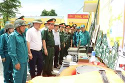Kiểm tra công tác quốc phòng, quân sự tại Tập đoàn Công nghiệp Than - Khoáng sản Việt Nam
