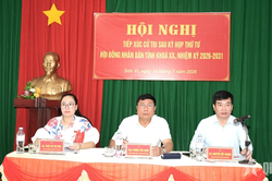 HĐND tỉnh Tuyên Quang tiếp xúc cử tri tại xã biên giới Sơn Vĩ