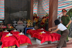 Lai Ch&acirc;u: Ph&aacute;t hiện, quy tập 44 h&agrave;i cốt liệt sĩ