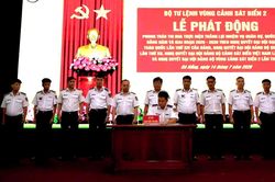 Bộ Tư lệnh Vùng Cảnh sát biển 2 thi đua thực hiện thắng lợi nhiệm vụ giai đoạn 2026 - 2030