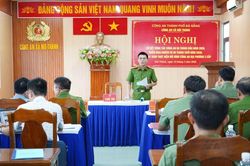 Công an xã Núi Thành tiếp tục đoàn kết, nỗ lực hoàn thành tốt các nhiệm vụ được giao