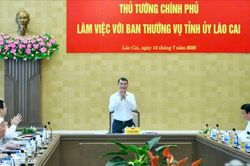 Thủ tướng L&ecirc; Minh Hưng: Đưa L&agrave;o Cai trở th&agrave;nh trung t&acirc;m logistics th&ocirc;ng minh, hiện đại
