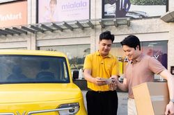 VinFast EC Van mang lại nhiều tiện ích khi giao hàng khu vực nội đô