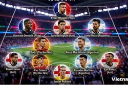 Đội hình tiêu biểu vòng bán kết World Cup 2026: Gọi tên Messi, Mbappe