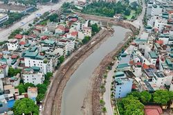 Dự án cải tạo hạ lưu sông Kim Ngưu gần 700 tỷ đồng giờ ra sao?