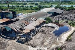 Cận cảnh 'núi rác' 300.000 tấn tại Hưng Yên chờ xử lý sau chỉ đạo 'nóng' của Chủ tịch tỉnh