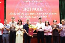 Ban Bí thư Trung ương Đảng chỉ định nhân sự ở Lạng Sơn