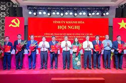 Kh&aacute;nh H&ograve;a bổ sung 9 tỉnh ủy vi&ecirc;n l&agrave; l&atilde;nh đạo c&aacute;c sở, ng&agrave;nh
