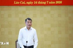 Thủ tướng: L&agrave;o Cai cần biến tiềm năng, lợi thế th&agrave;nh nguồn lực ph&aacute;t triển