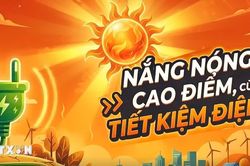 Tiết kiệm điện hiệu quả trong những ngày nắng nóng cao điểm