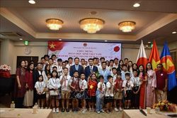 Đo&agrave;n học sinh Việt Nam đạt th&agrave;nh t&iacute;ch xuất sắc tại kỳ thi To&aacute;n quốc tế ở Nhật Bản