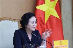 Ph&oacute; Thủ tướng Phạm Thị Thanh Tr&agrave;: Tập trung nguồn nh&acirc;n lực chất lượng cao cho c&aacute;c lĩnh vực chiến lược