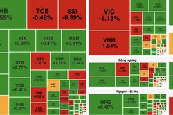 VN-Index đảo chiều ngoạn mục, bật tăng hơn 6 điểm sau cú rơi đầu phiên