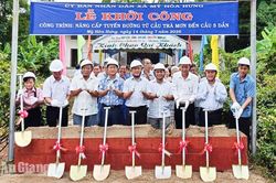 Hơn 11,4 tỷ đồng n&acirc;ng cấp tuyến đường giao th&ocirc;ng n&ocirc;ng th&ocirc;n x&atilde; Mỹ H&ograve;a Hưng