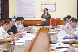 Thẩm tra nội dung văn hóa xã hội trình Kỳ họp thứ tư, HĐND tỉnh khóa XVI