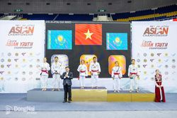 Cặp vận động viên Đồng Nai giành huy chương vàng đầu tiên cho Đội tuyển Jujitsu Việt Nam