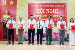Xã Lương Hòa Lạc: Ổn định bộ máy, đổi mới phong cách phục vụ Nhân dân