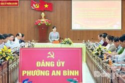 Đồng ch&iacute; Ch&acirc;u Thị Mỹ Phương: Phường An B&igrave;nh đẩy mạnh ứng dụng khoa học - c&ocirc;ng nghệ v&agrave;o đời sống