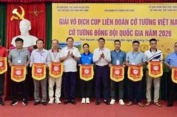 11 kỳ thủ Gia Lai tham dự Giải vô địch Cúp Liên đoàn Cờ tướng Việt Nam - Cờ tướng đồng đội quốc gia 2026