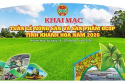 7 giờ 30 phút ngày 17-7: Livestream khai mạc Tuần lễ nông sản và sản phẩm OCOP năm 2026
