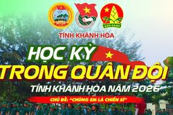 Sẽ tổ chức chương trình 'Học kỳ trong quân đội' vào đầu tháng 8