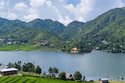 Hồ Séo Mý Tỷ hồi sinh, đón du khách trở lại