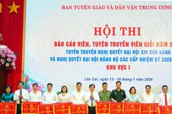 Khai mạc Hội thi B&aacute;o c&aacute;o vi&ecirc;n, tuy&ecirc;n truyền vi&ecirc;n giỏi khu vực I năm 2026