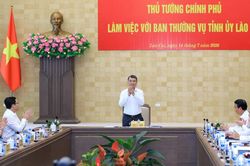 Thủ tướng Chính phủ Lê Minh Hưng: Lào Cai cần không ngừng đổi mới tư duy, hành động quyết liệt, nỗ lực đạt mức tăng trưởng 2 con số